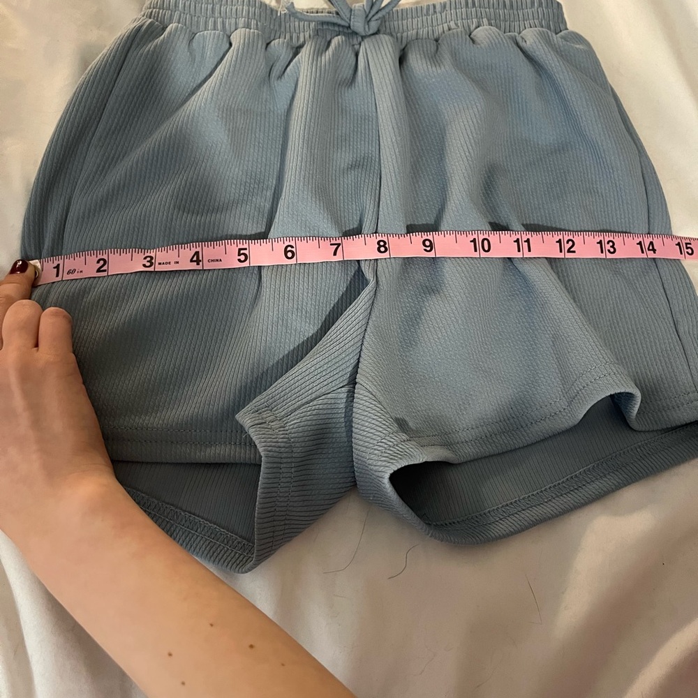 Cute Light Blue Ribbed Set - Picture 9 of 9